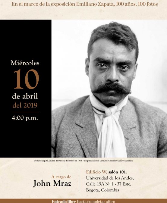 Conferencia inaugural exposición Emiliano Zapata, 100 años, 100 fotos