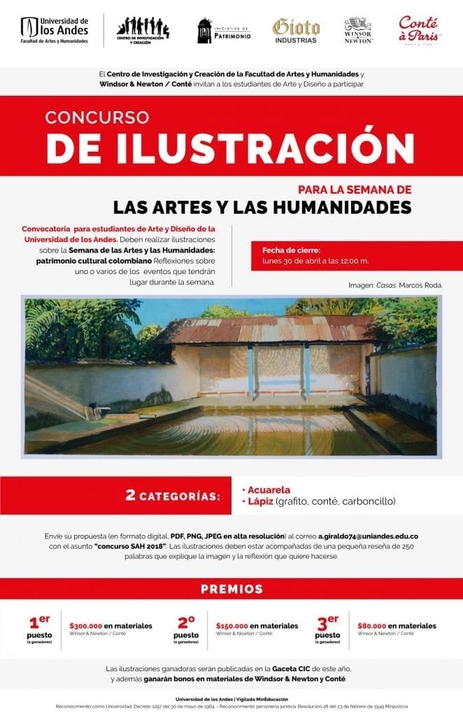 Concurso de ilustración: para la Semana de las Artes