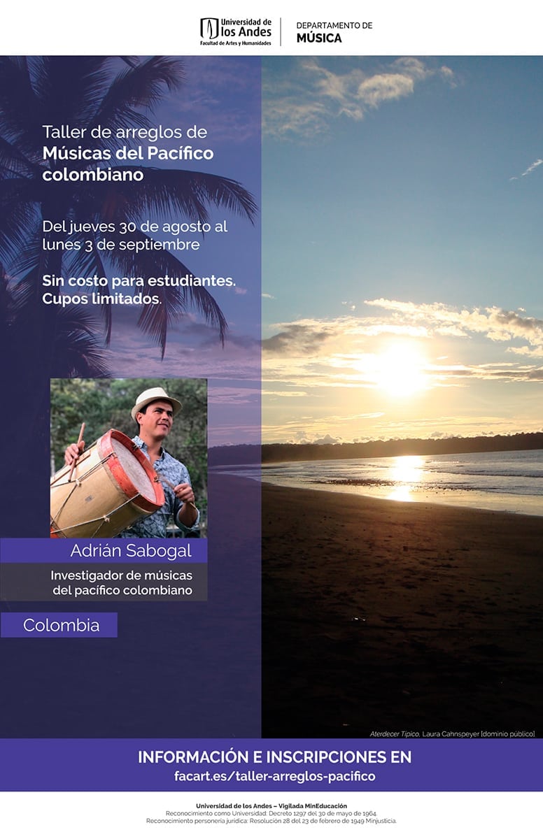 Taller de arreglos de músicas del pacífico colombiano