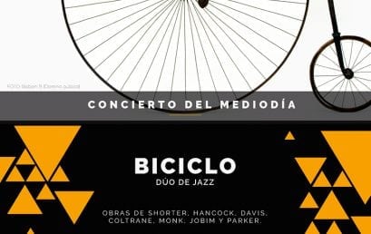 Concierto del mediodía: Biciclo, dúo de jazz