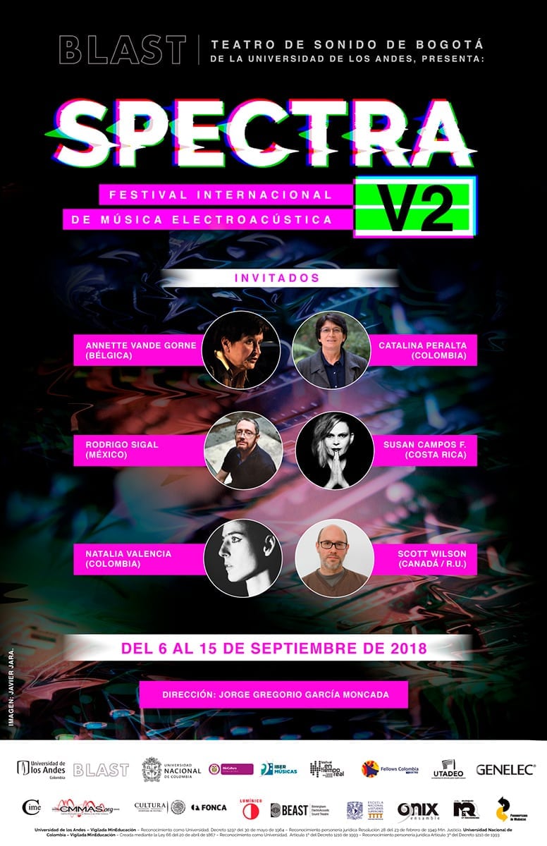 El Festival Internacional de Música Electroacústica SPECTRA, una iniciativa del Departamento de Música de la facultad de Artes y Humanidades de la Universidad de los Andes, es un evento cuyo énfasis es la difusión de la música contemporánea y la tecnología.
