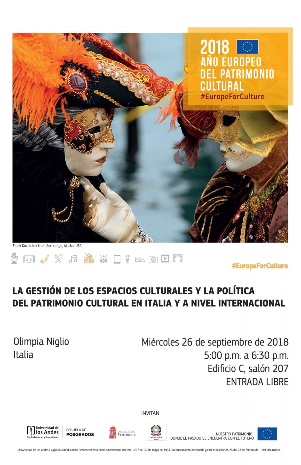La gestión de los espacios culturales y la política del patrimonio cultural en Italia y a nivel internacional