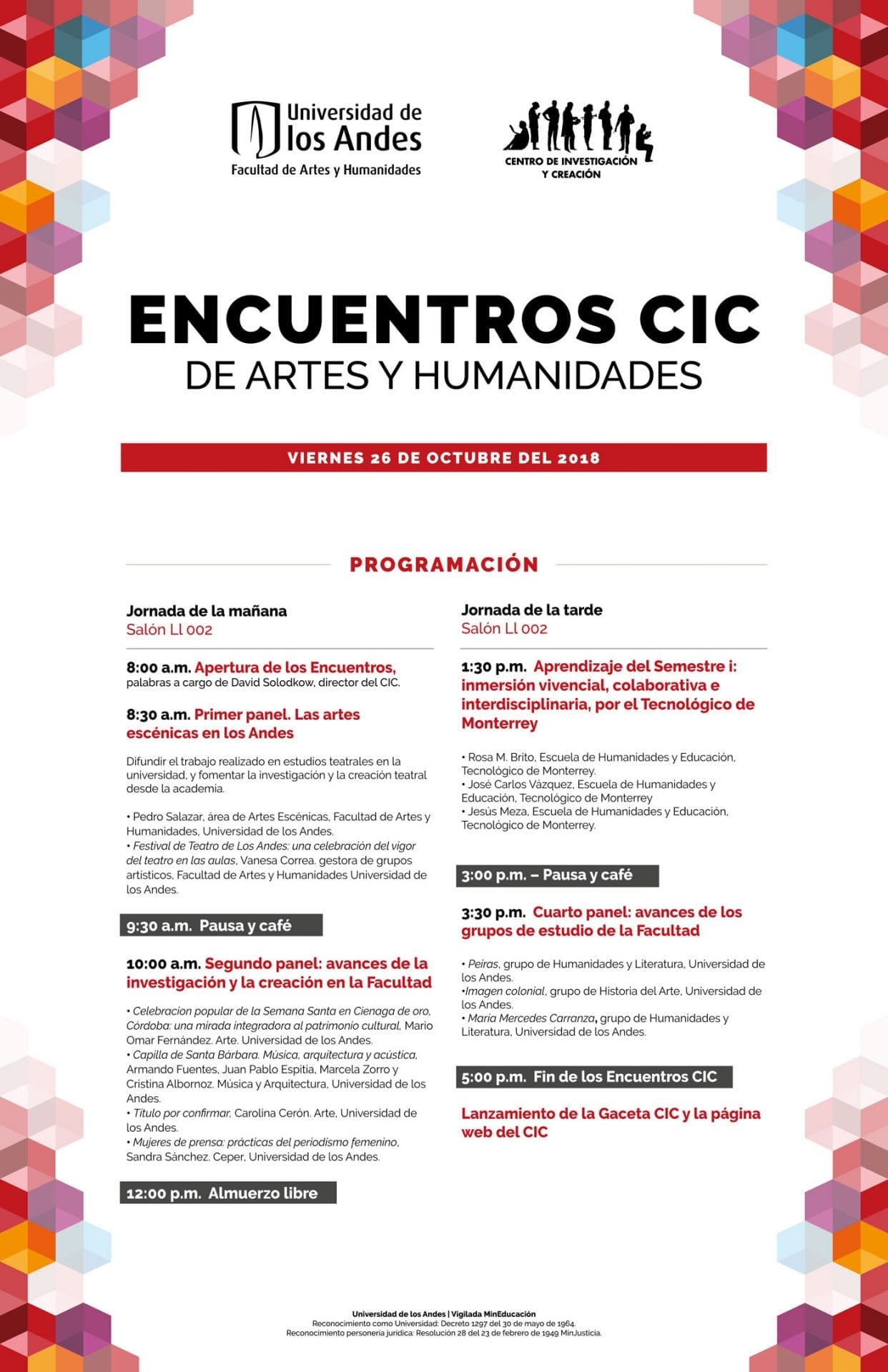 Encuentros CIC de Artes y Humanidades