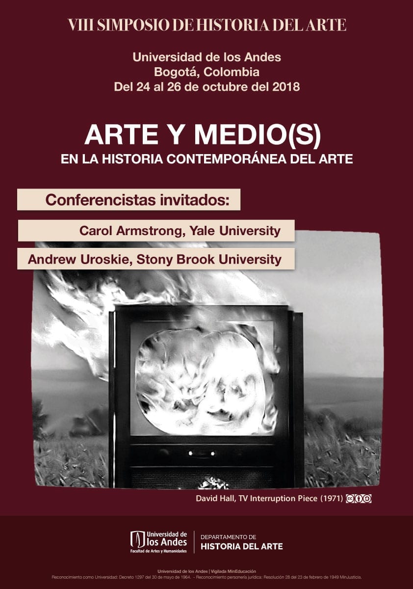 Del miércoles 24 al viernes 26 de octubre en el campus de la Universidad de los Andes. Consulte la programación aquí.