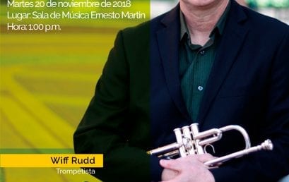 Clase magistral de trompeta con Wiff Rudd (Estados Unidos)