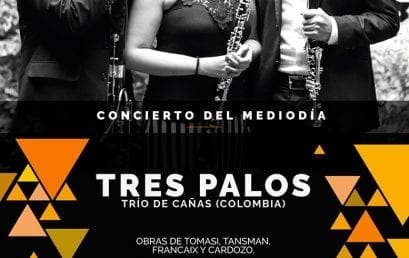 Concierto del mediodía: Tres Palos / trío de cañas (Colombia)