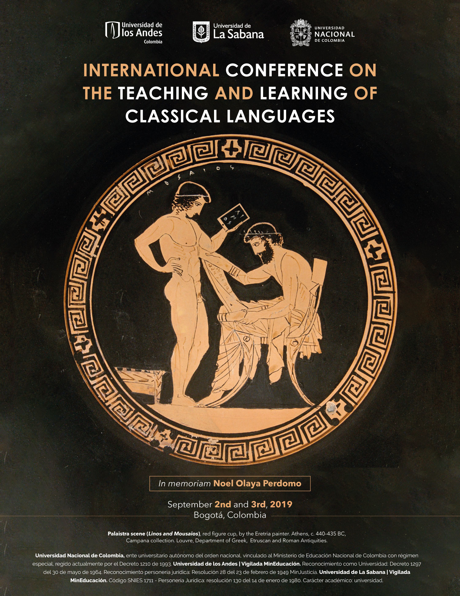 Call for papers – International Conference on the Teaching and Learning of Classical Languages