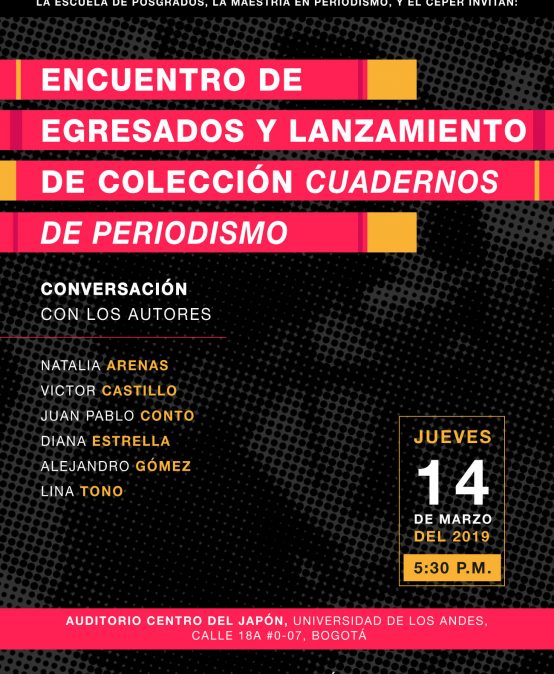 Lanzamiento de la Colección Cuadernos de Periodismo - Universidad de los Andes