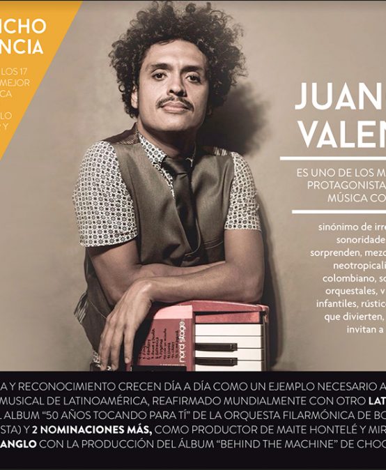 Conferencia con Juancho Valencia: Producción musical, la música con todos los juguetes