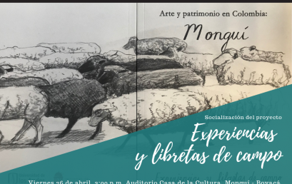 Socialización del proyecto Experiencias y libretas de campo en Monguí