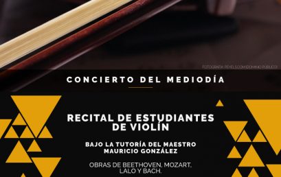 Concierto del mediodía: Recital de estudiantes de violín