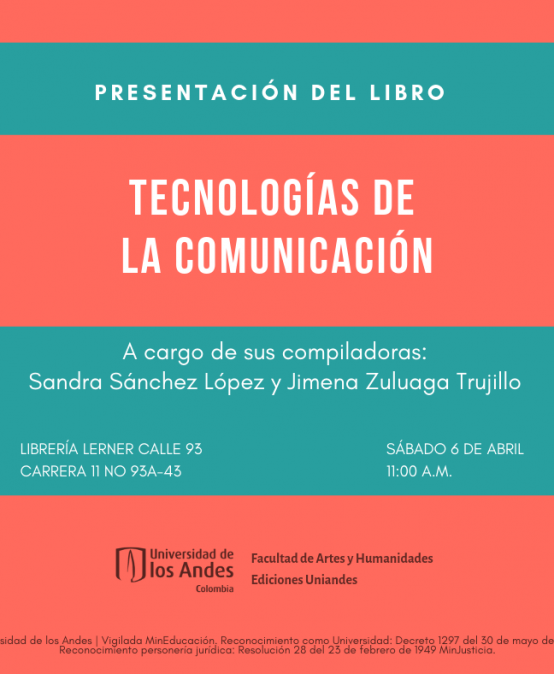 Lanzamiento libro Tecnologías de la comunicación