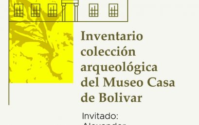 Inventario colección arqueológica del Museo Casa de Bolívar