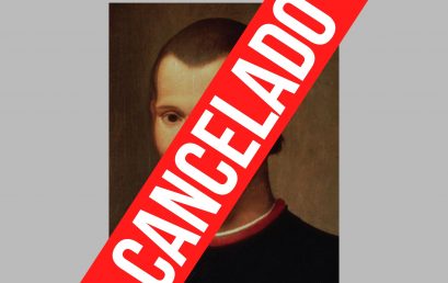 Cancelado – Conferencia con Román Julio Frondizi sobre su libro Conocer a Machiavelli