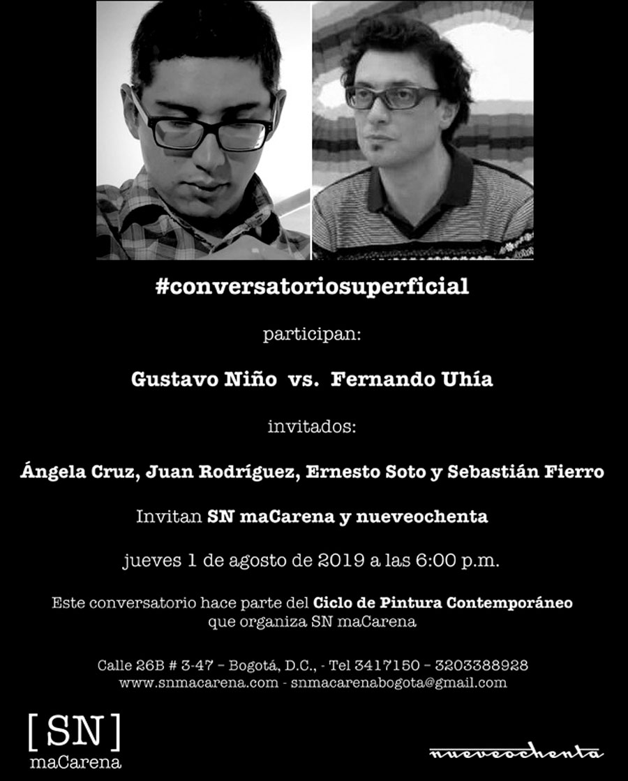 #Conversatorio superficial: Gustavo Niño vs Fernando Uhía