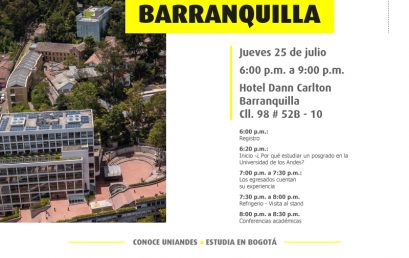 Posgrados Uniandes visita Barranquilla