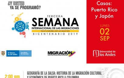 Conferencia: “Geografía de la salsa: historia de la migración cultural y económica de Puerto Rico a Colombia”