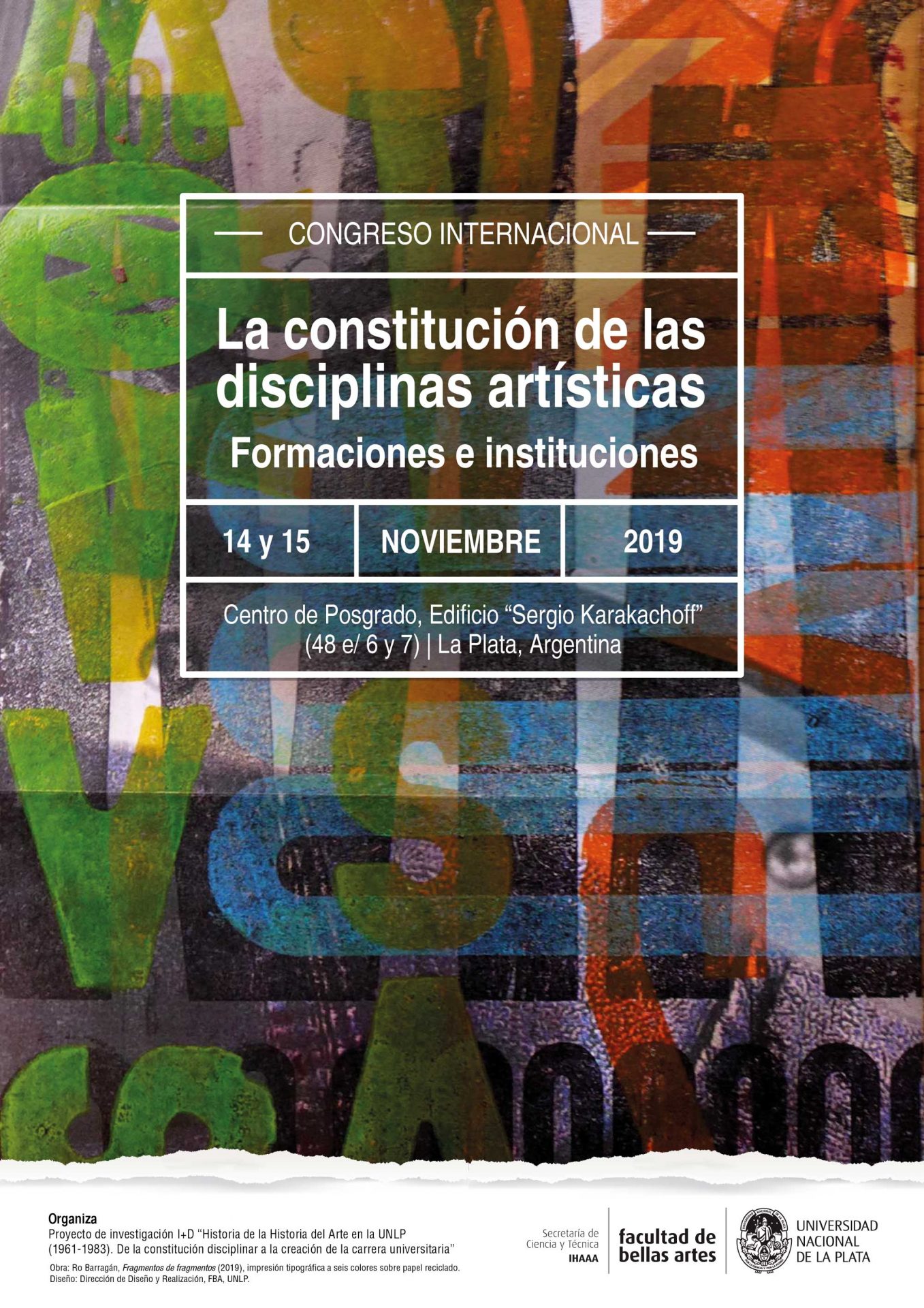 Congreso internacional - La constitución de las disciplinas artísticas: formaciones e instituciones