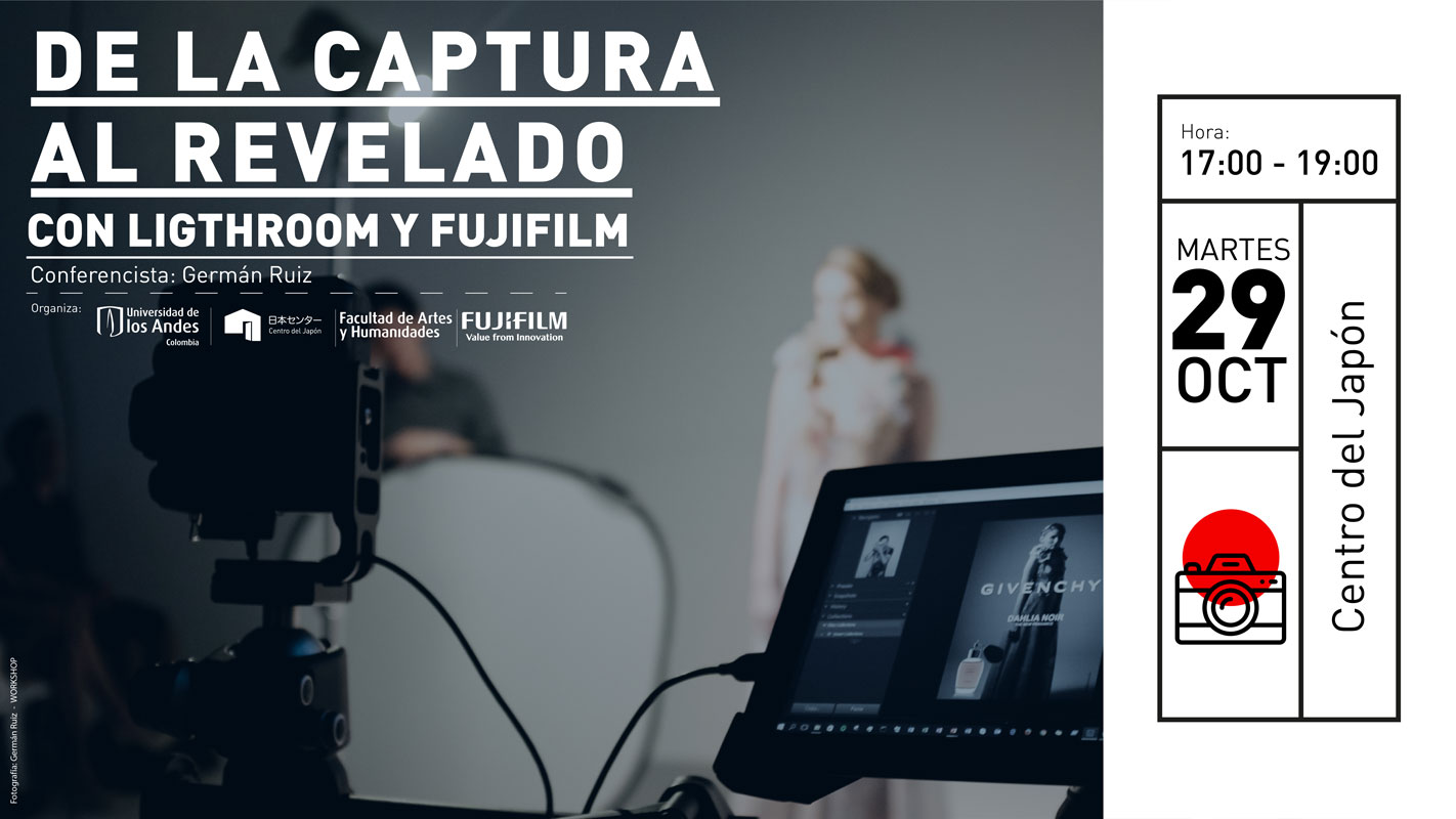 Taller: De la captura al revelado con Lightroom y Fujifilm