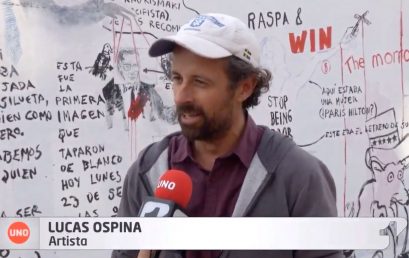“No se puede censurar el Arte” nuestro profesor Lucas Ospina en Noticias Uno