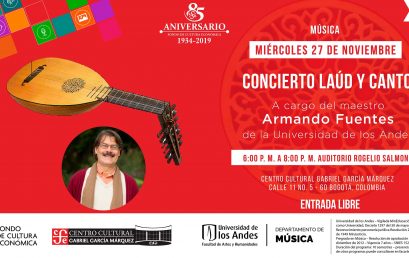 Concierto de laúd y canto con Armando Fuentes