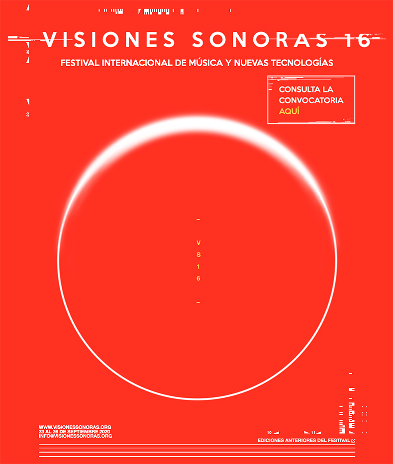 Convocatoria para compositores: Visiones Sonoras 2020