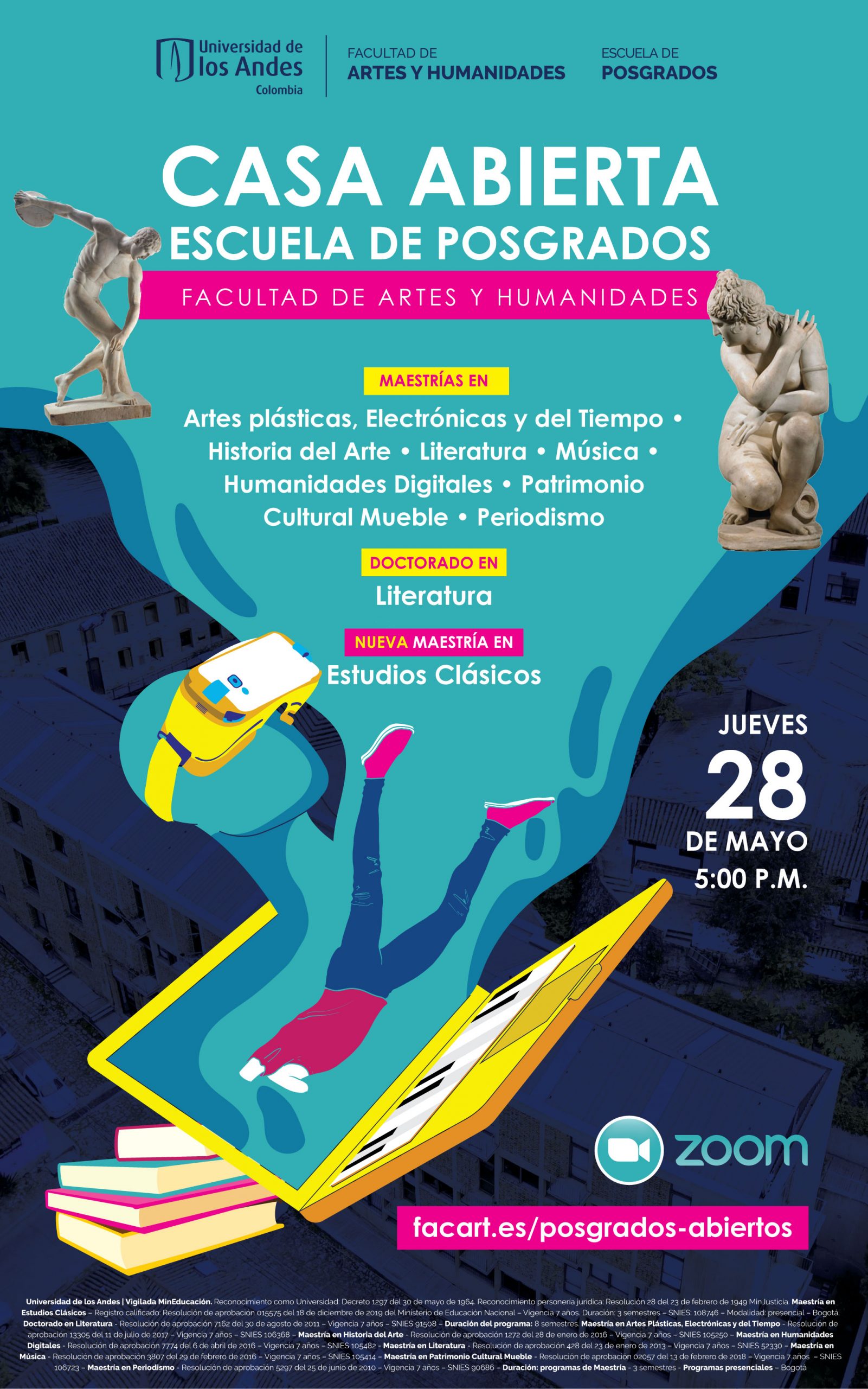 Casa abierta Escuela de Posgrados