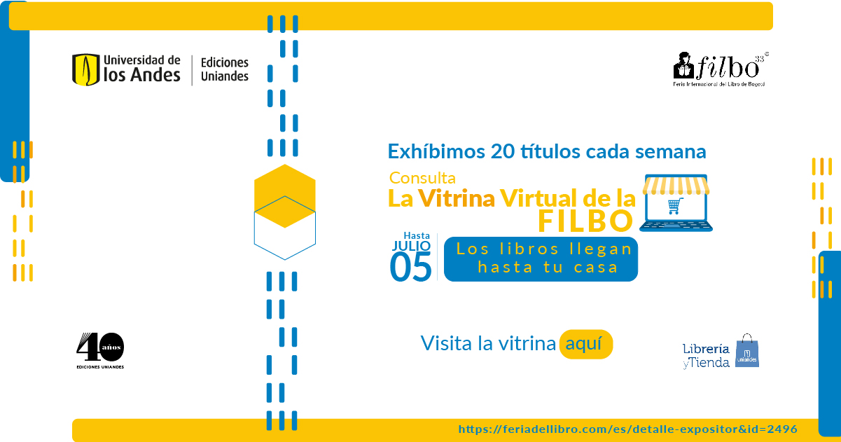 Los Andes en la Vitrina Virtual de la Feria Internacional del Libro de Bogotá
