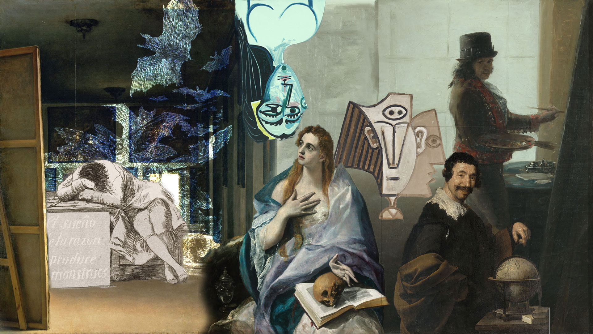 Este curso invita a los participantes a estudiar de cerca a cuatro artistas canónicos del arte español: El Greco, Diego Velázquez, Francisco de Goya y Pablo Picasso