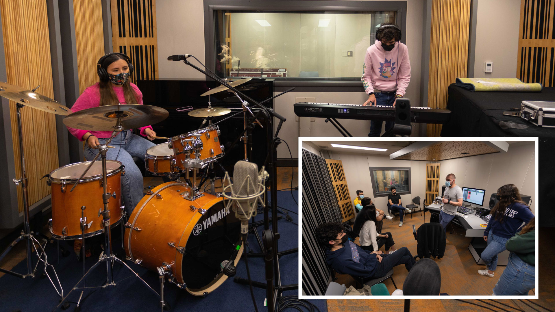 Este curso propone comprender y desarrollar habilidades en la grabación de diferentes tipos de ensambles musicales dentro de un estudio de grabación.