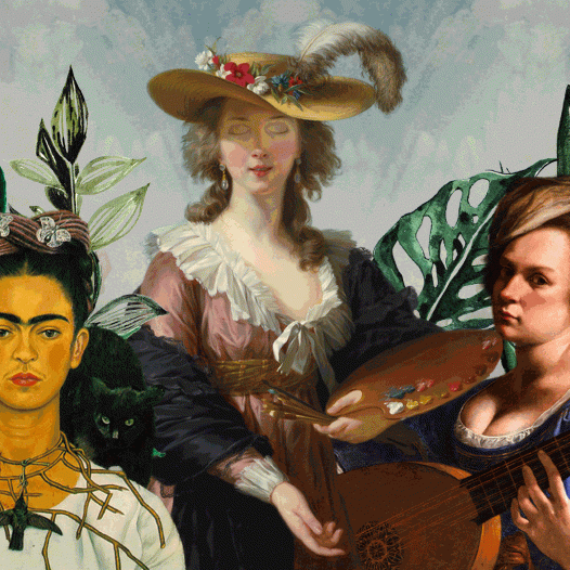 Gentileschi, Vigée Le Brun y Kahlo: espejo y auto-retratos de tres pintoras