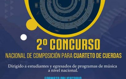 2do Concurso Nacional de Composición para Cuarteto de Cuerdas