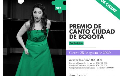 Premio de Canto “Ciudad de Bogotá»