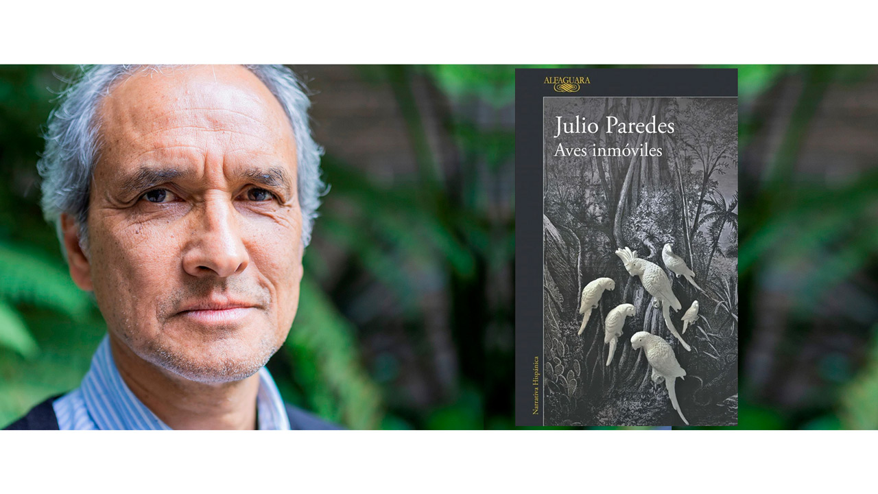 Julio Paredes gana el Premio Nacional de Novela 2020 con Aves Inmóviles