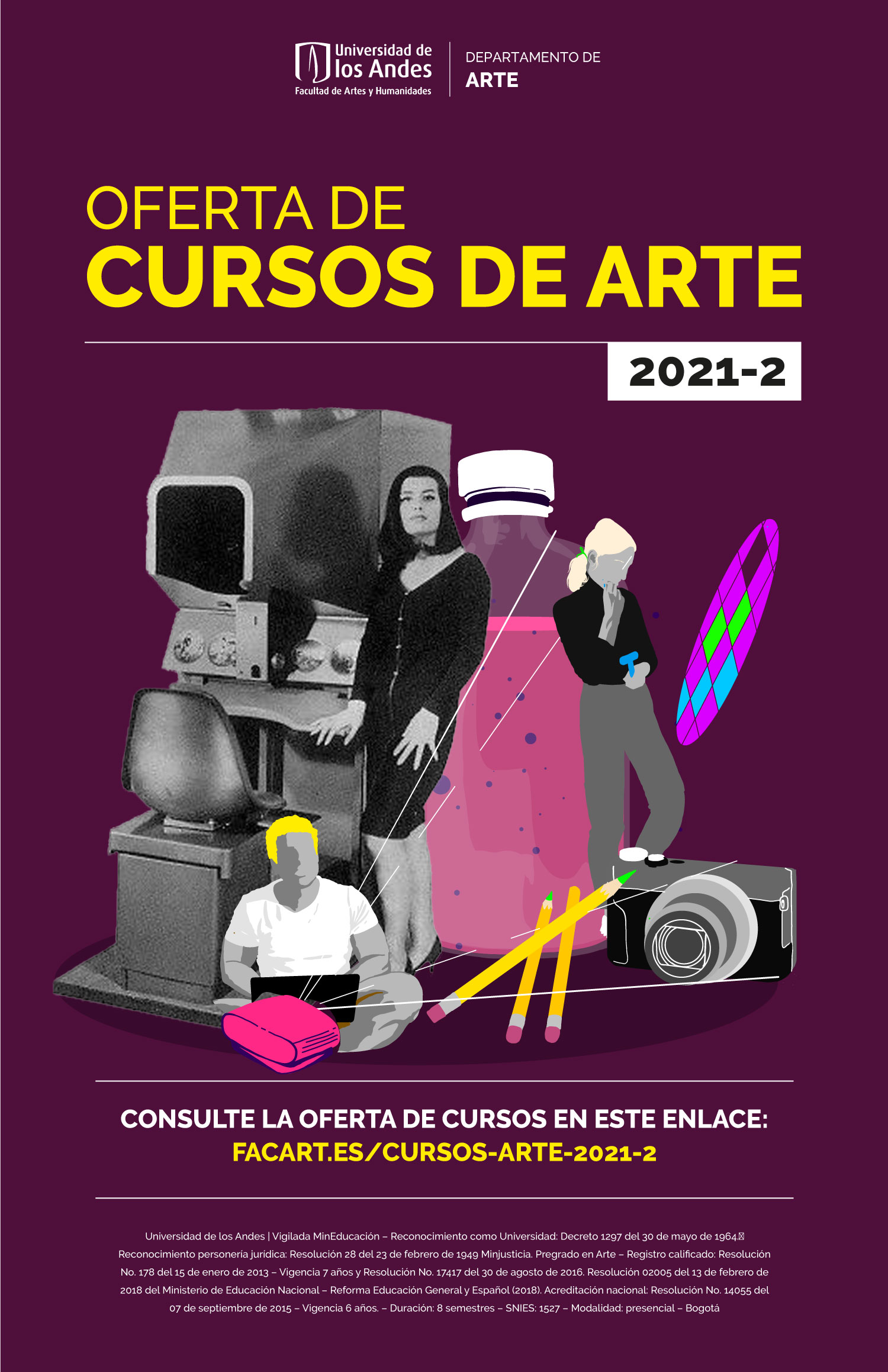 Oferta de cursos de arte 2021-20