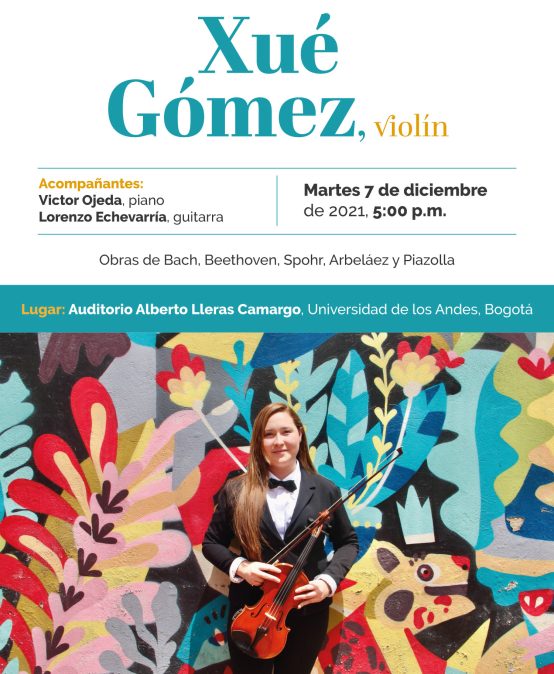 Recital de grado: Xué Gómez, violín