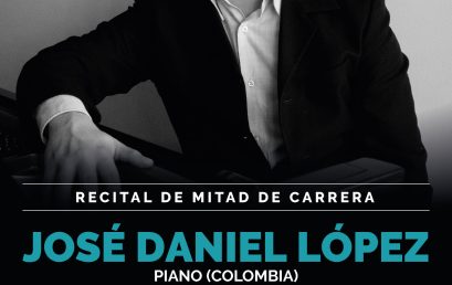 Recital de mitad de carrera: José Daniel López, piano
