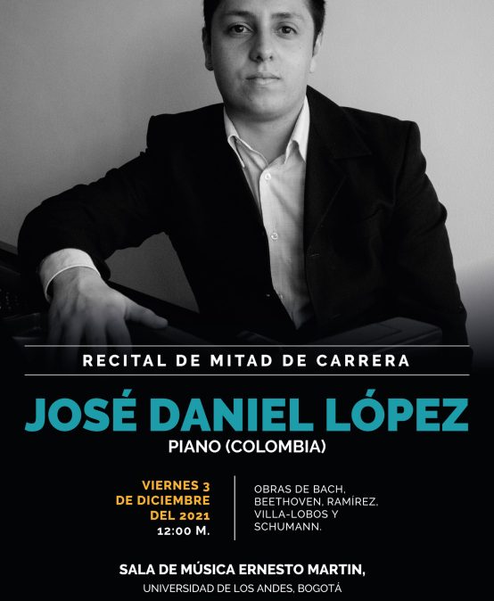 Recital de mitad de carrera: José Daniel López, piano