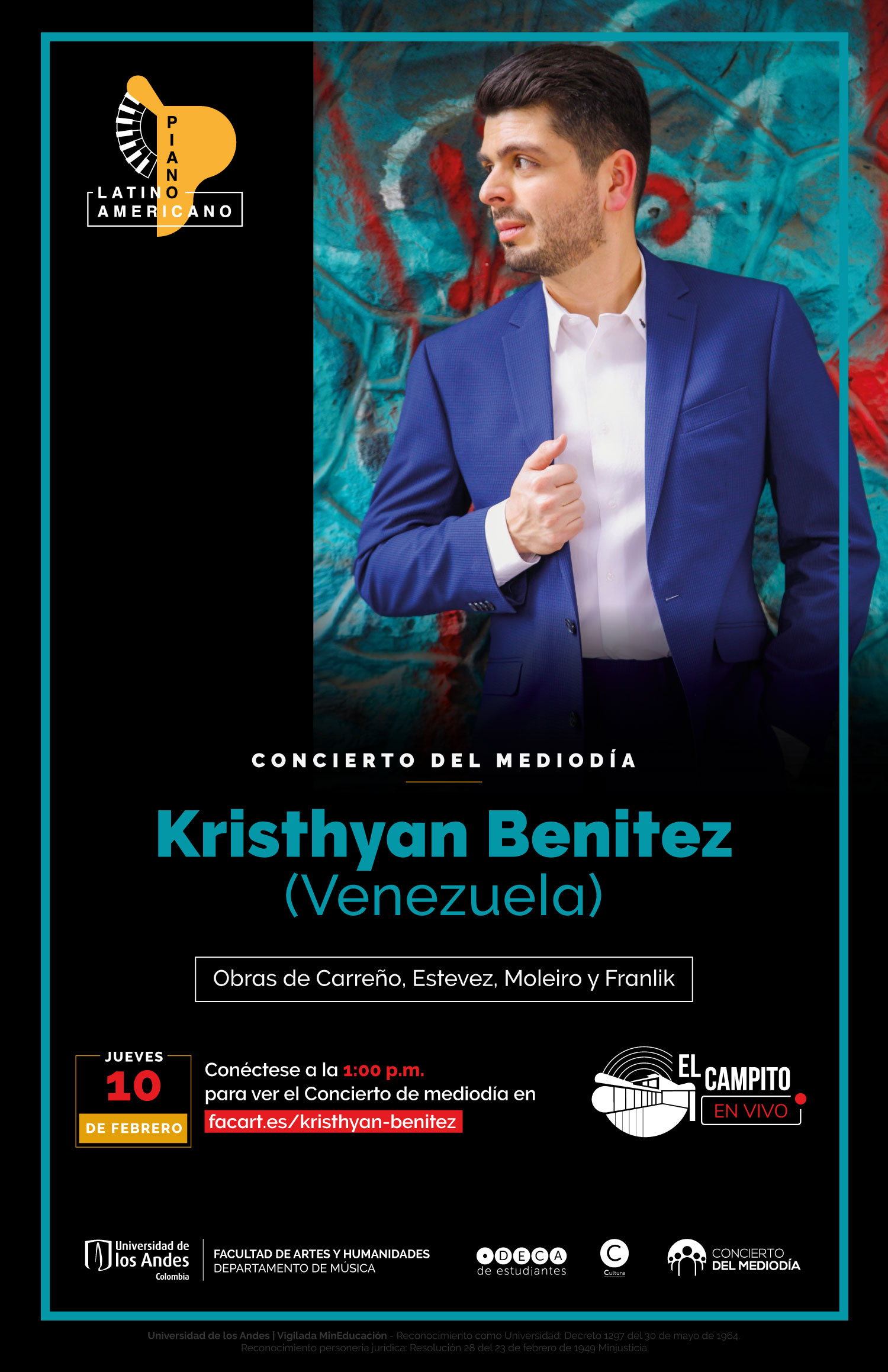 Concierto de Mediodia - Kristhyan Benitez