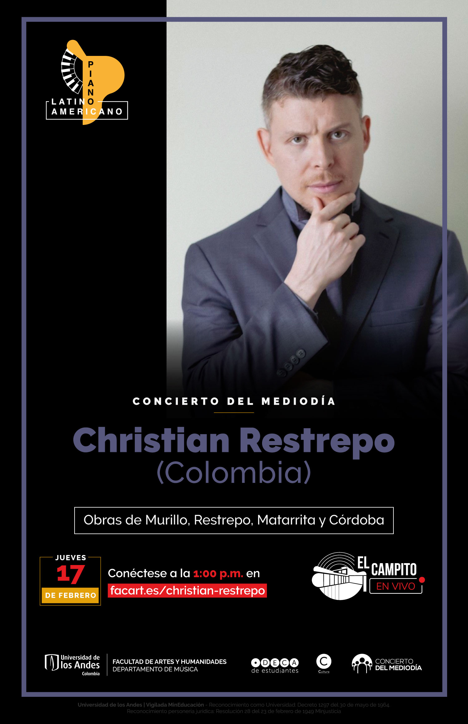 Concierto de Mediodia - Christian Restrepo