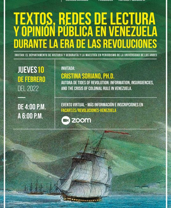 Textos, Redes de Lectura y Opinión Pública en Venezuela durante la era de las Revoluciones