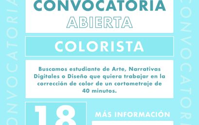 Convocatoria: Teatro de Subida busca colorista para cortometraje