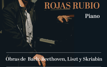Recital de grado: Juan Camilo Rojas (piano)