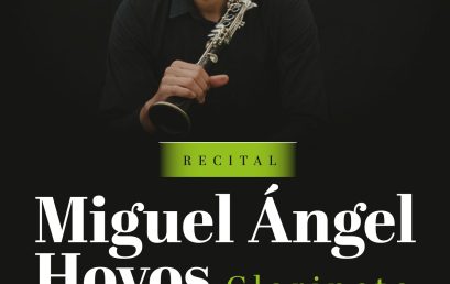 Recital: Miguel Ángel Hoyos (clarinete) en Uniandinos
