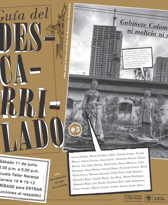 Exposición: Guía del descarrilado > Gabinete Colombia: ni malicia ni arte + Nos dejó el tren: muralismo ferroviario