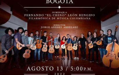 Homenaje a Luis Fernando ‘El Chino’ León Rengifo con la Filarmónica de Música Colombiana