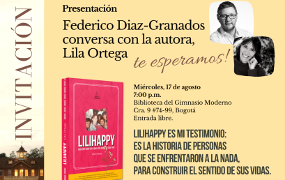 Presentación: Federico Diaz-Granados en conversación con Lila Ortega, autora de Lilihappy