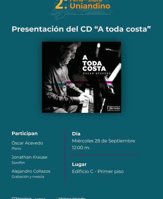 Presentación del disco: ‘A toda costa’ del maestro Óscar Acevedo