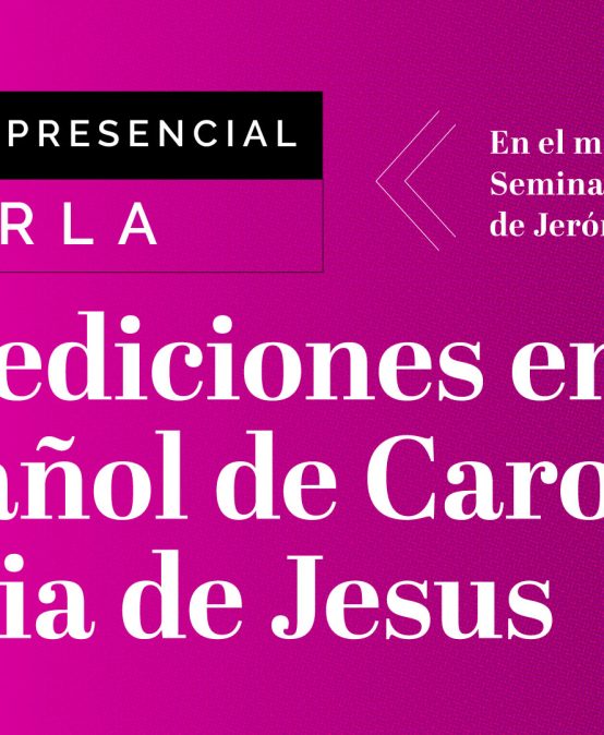 Charla Las ediciones en español de Carolina Maria de Jesus