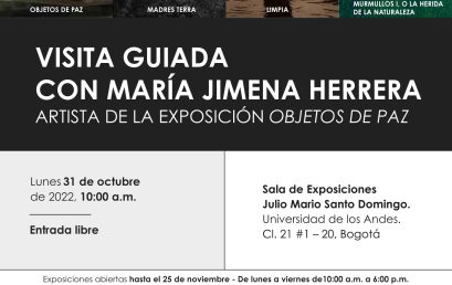 Visita guiada en Objetos de paz con María Jimena Herrera